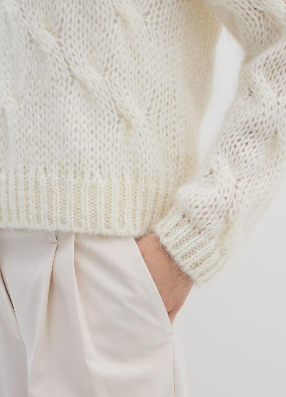 Stefanel Pullover Oversize A Treccia