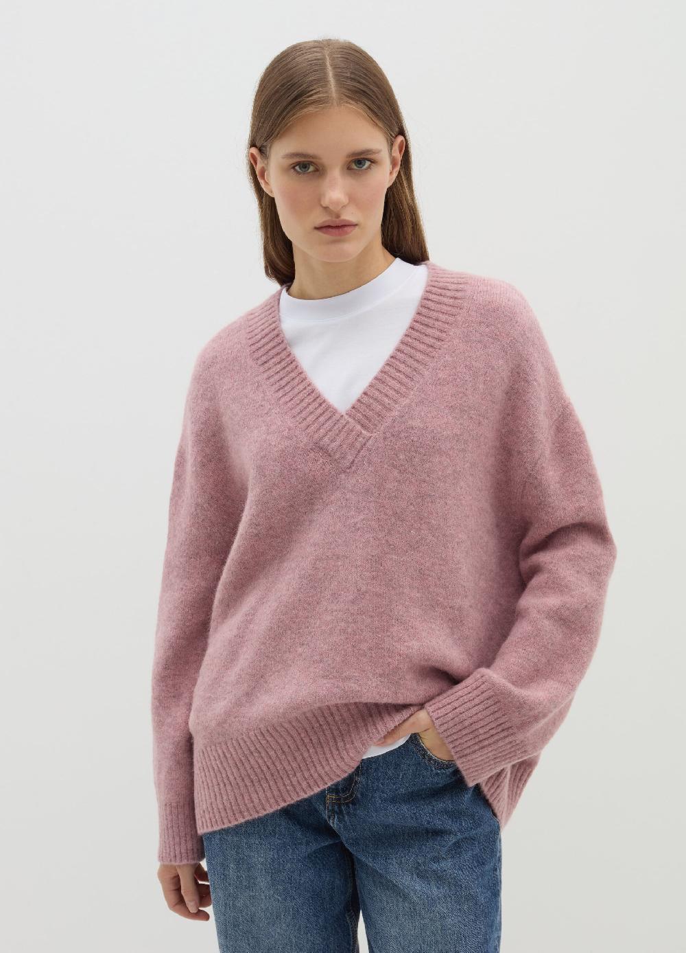 Stefanel Pullover Oversize Con Scollo A V
