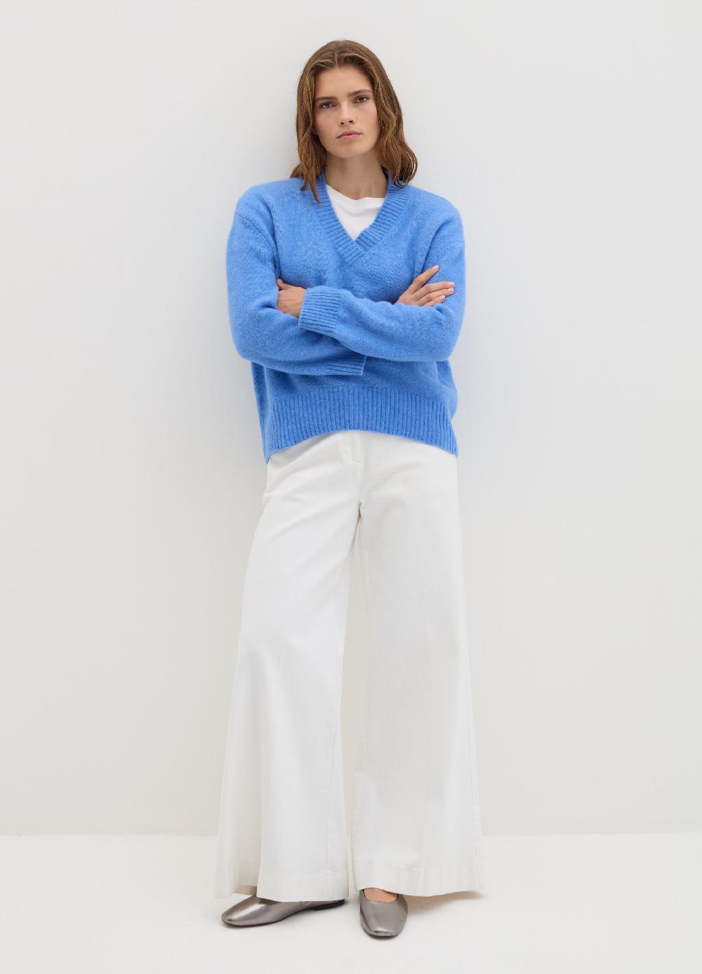 Stefanel Pullover oversize con scollo a V