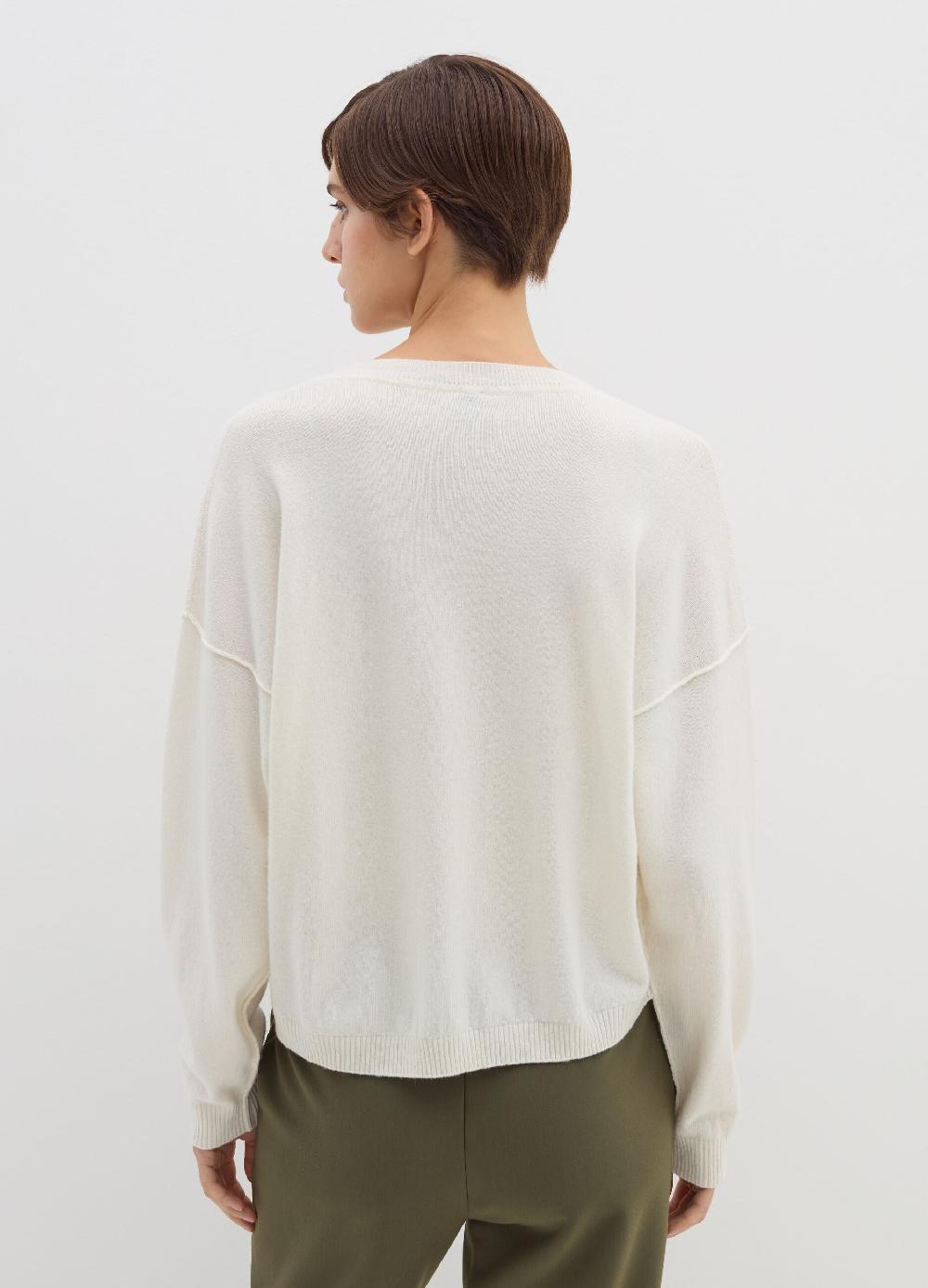 Stefanel Pullover Oversize Con Scollo Rotondo