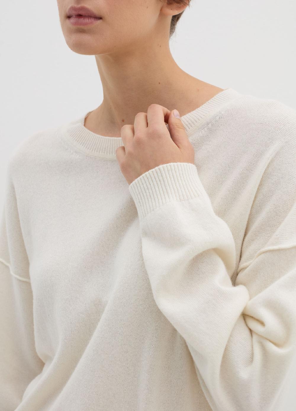 Stefanel Pullover Oversize Con Scollo Rotondo