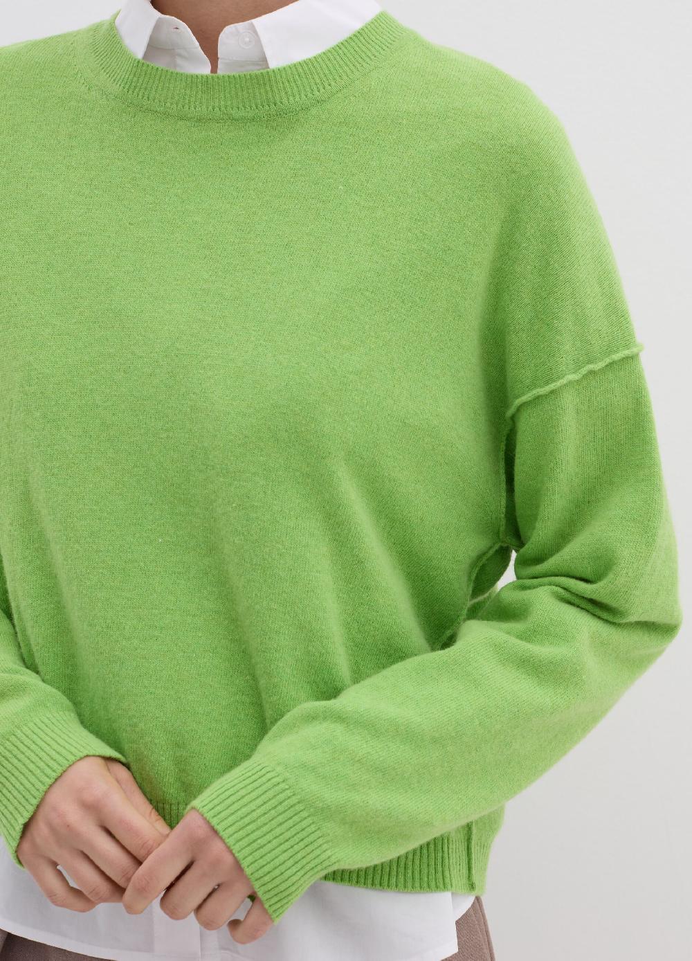 Stefanel Pullover Oversize Con Scollo Rotondo