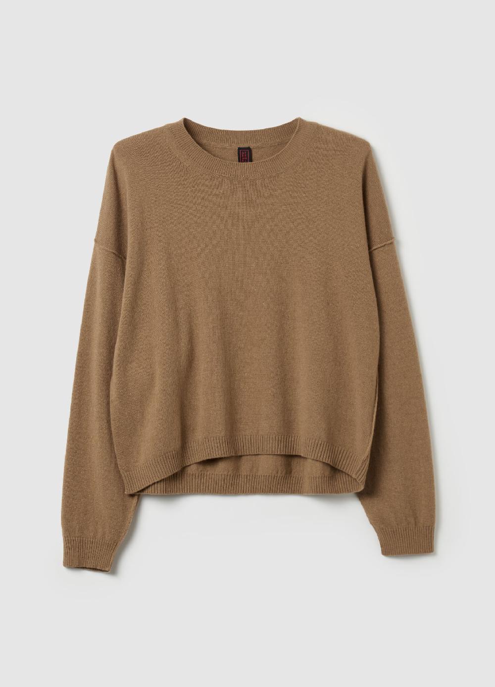 Stefanel Pullover Oversize Con Scollo Rotondo