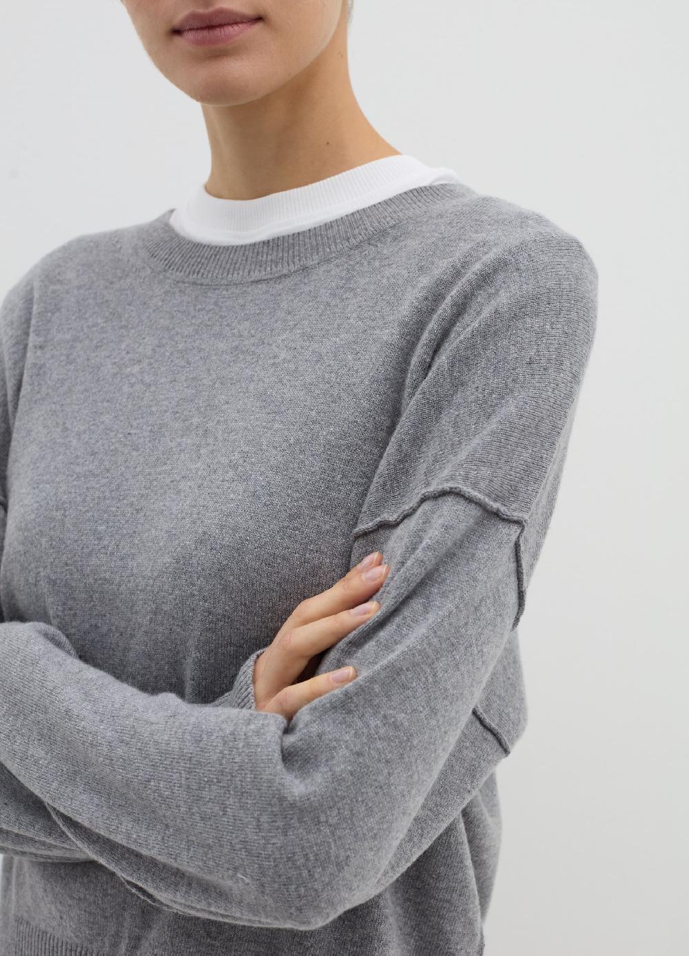 Stefanel Pullover Oversize Con Scollo Rotondo