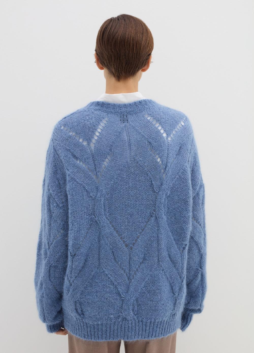 Stefanel Pullover Oversize Tricot Con Lurex