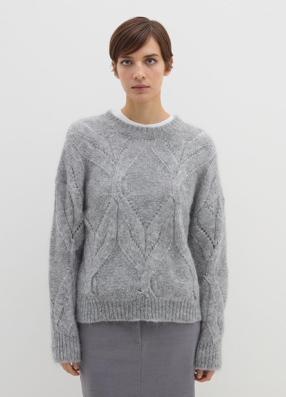 Stefanel Pullover Oversize Tricot Con Lurex