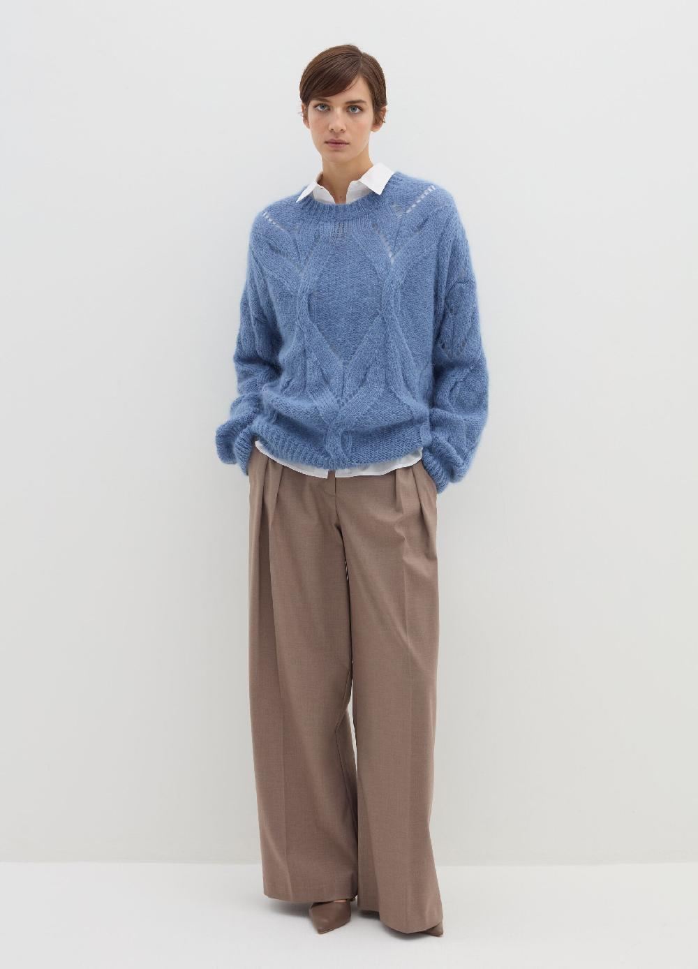 Stefanel Pullover oversize tricot con lurex