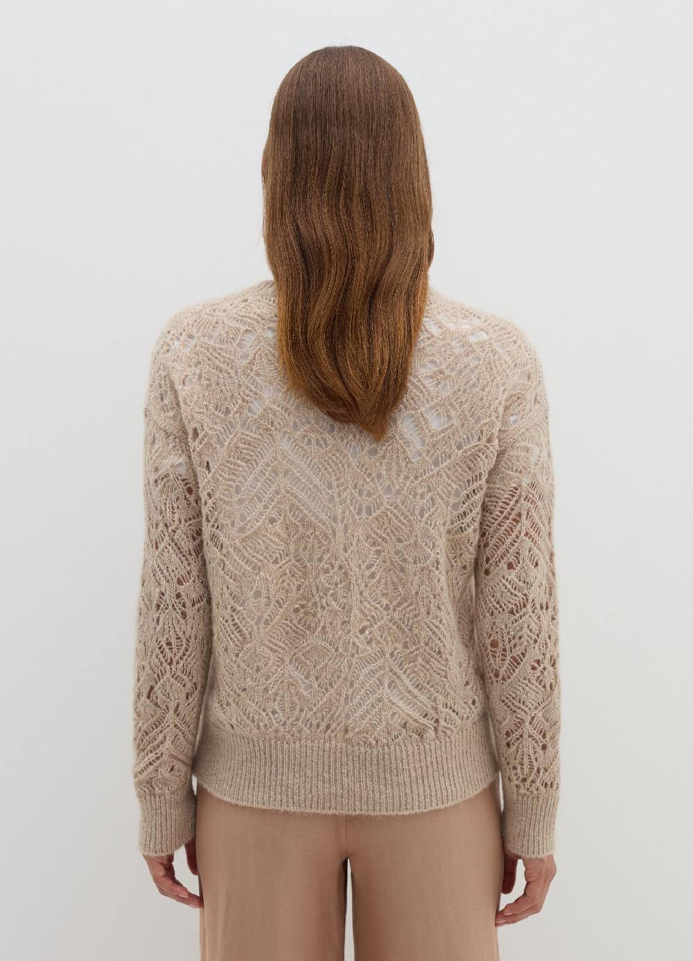 Stefanel Pullover Traforato Con Lurex