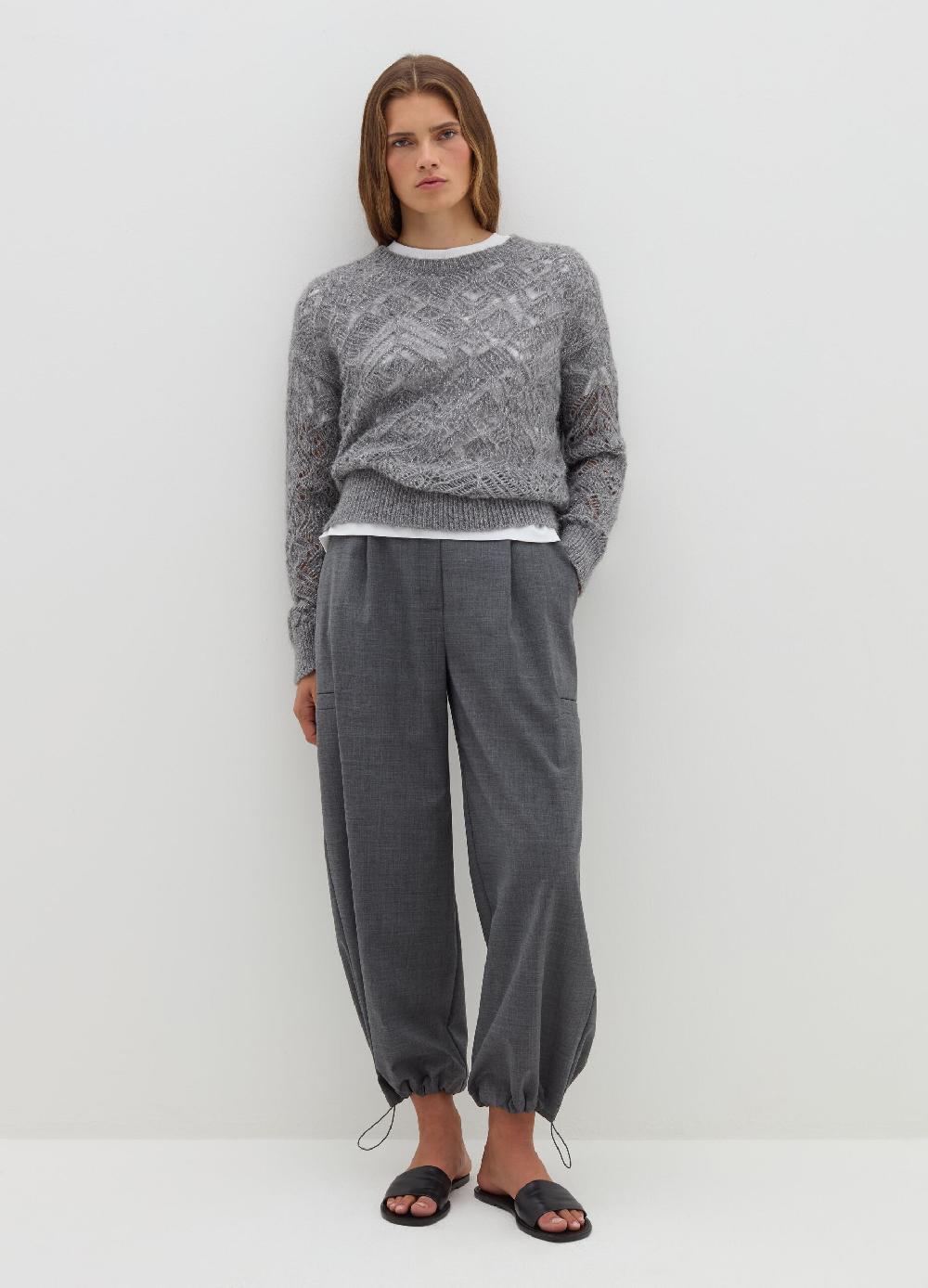 Stefanel Pullover traforato con lurex