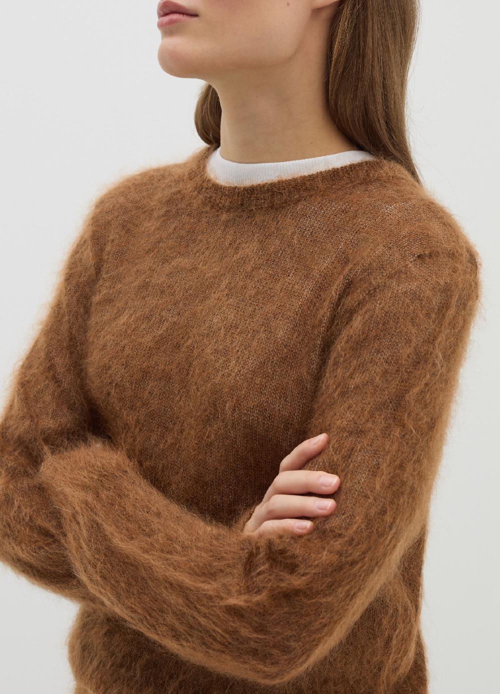 Stefanel Pullover Ultra Leggero In Filato Peloso