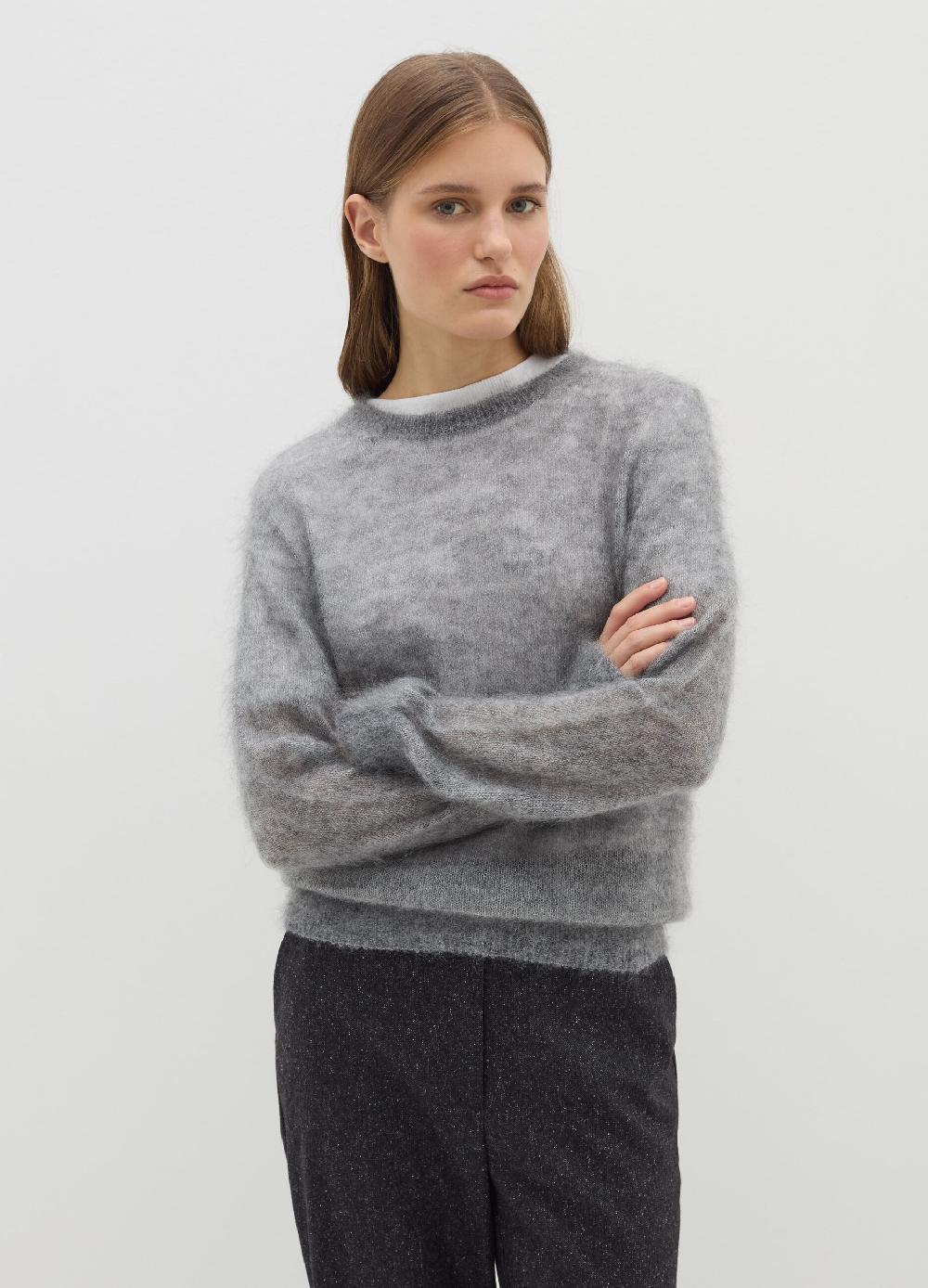 Stefanel Pullover Ultra Leggero In Filato Peloso