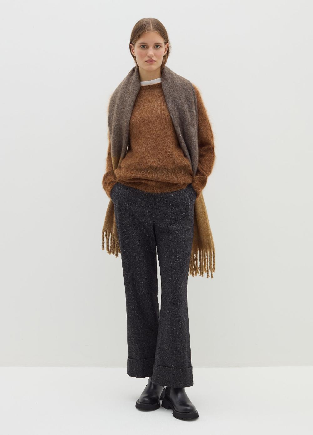 Stefanel Sciarpa color-block con frange