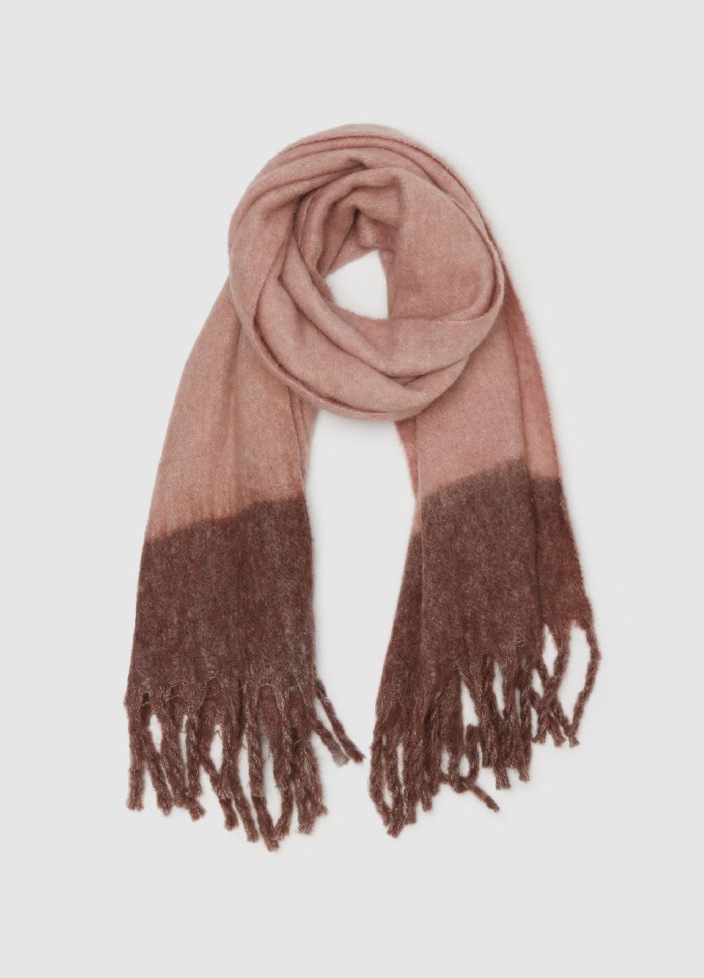 Stefanel Sciarpa Degrade Con Frange