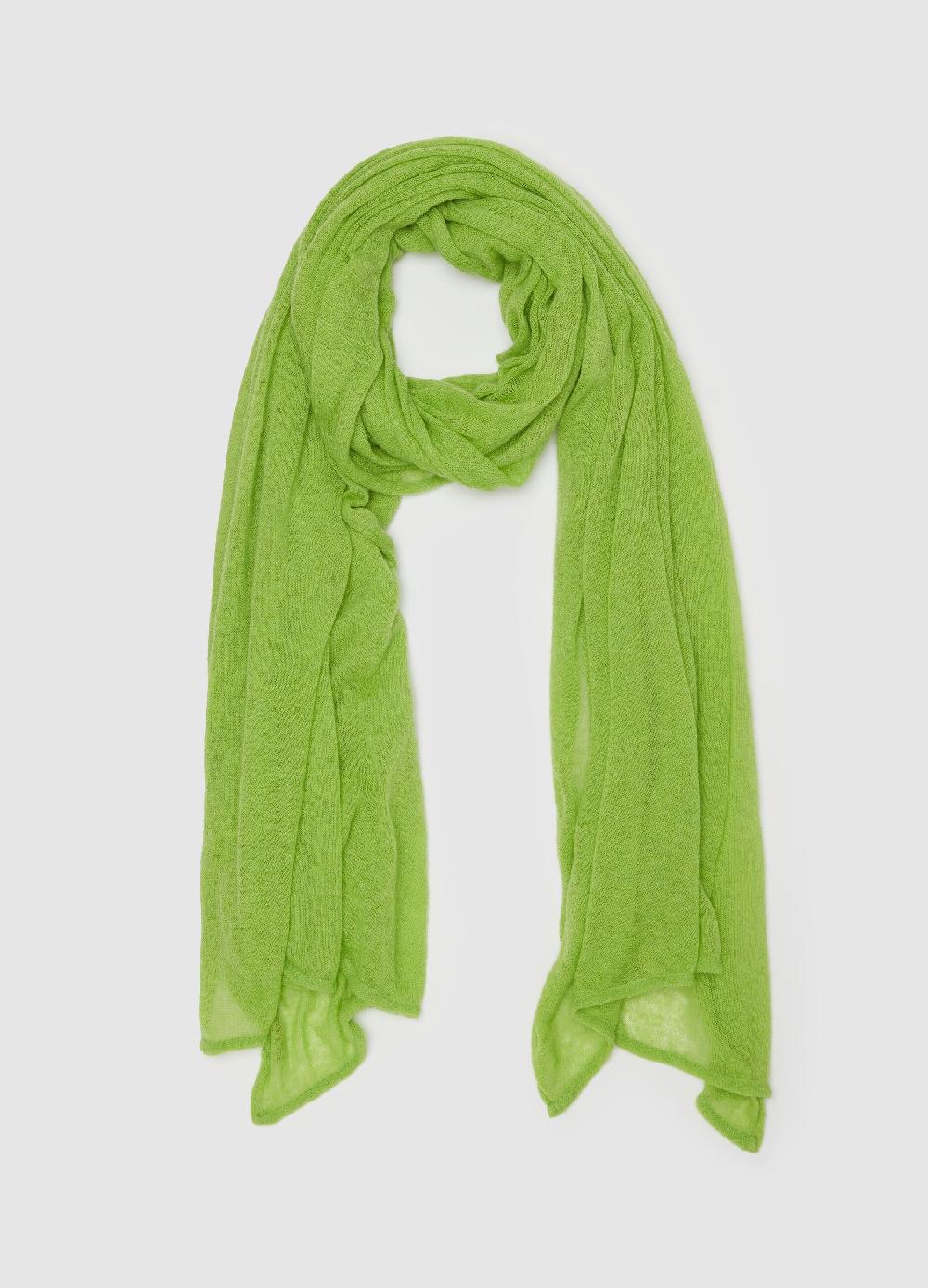 Stefanel Sciarpa In Viscosa Lana E Seta