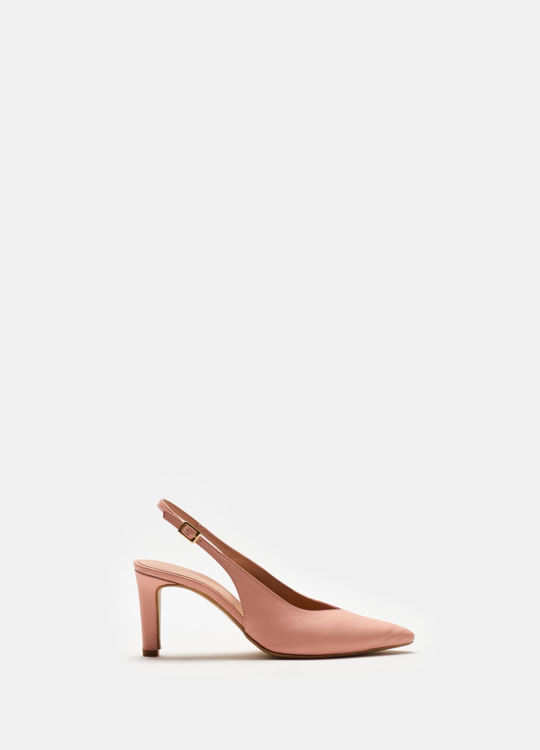 Stefanel Slingback A Punta In Pelle