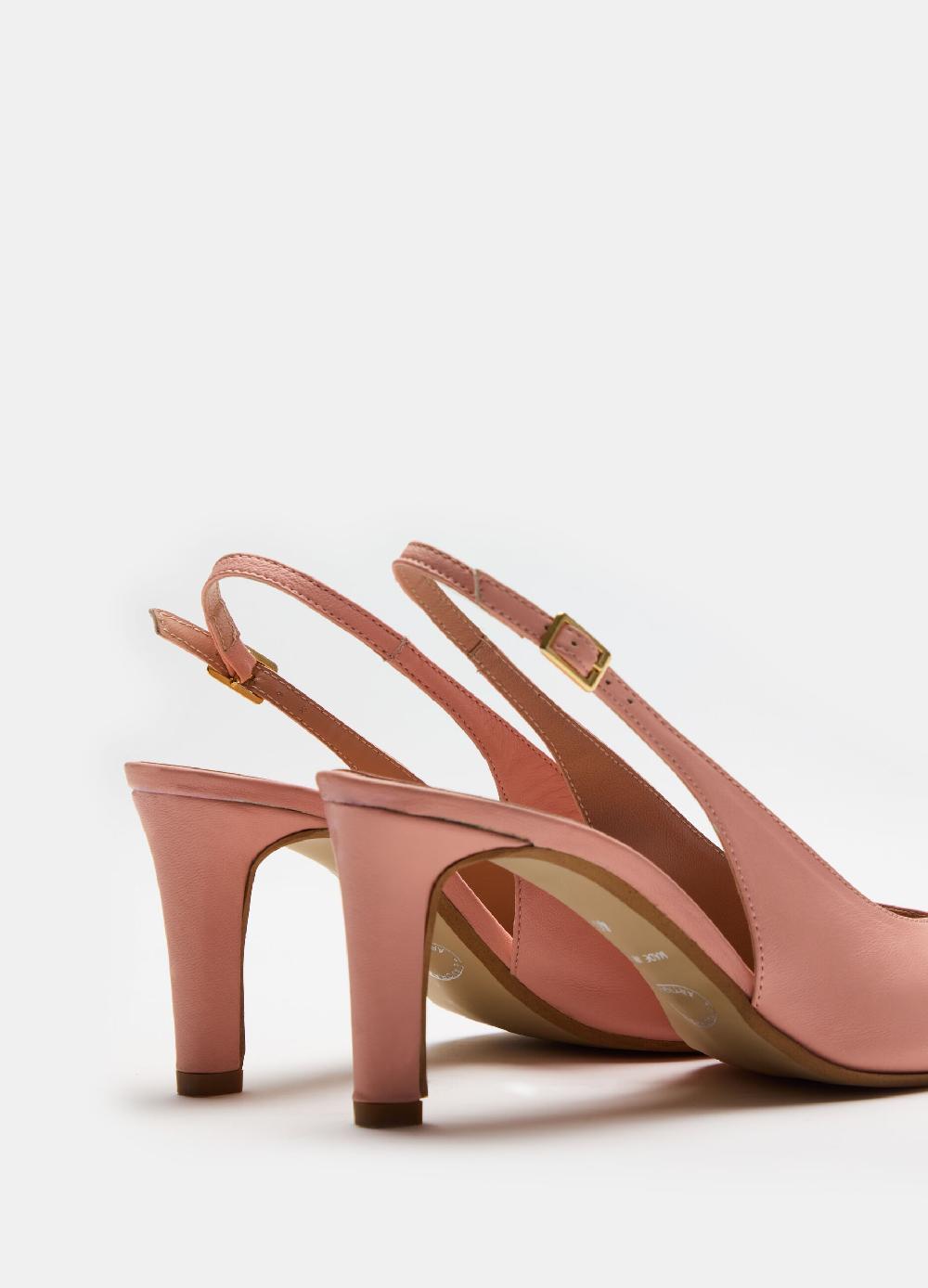 Stefanel Slingback A Punta In Pelle