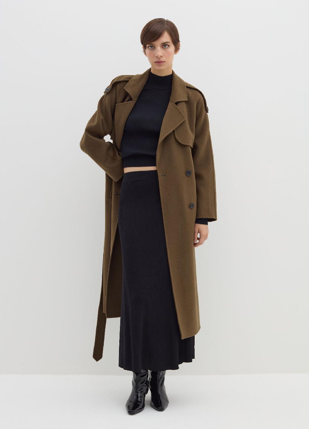 Stefanel Stivale alto in pelle verniciata