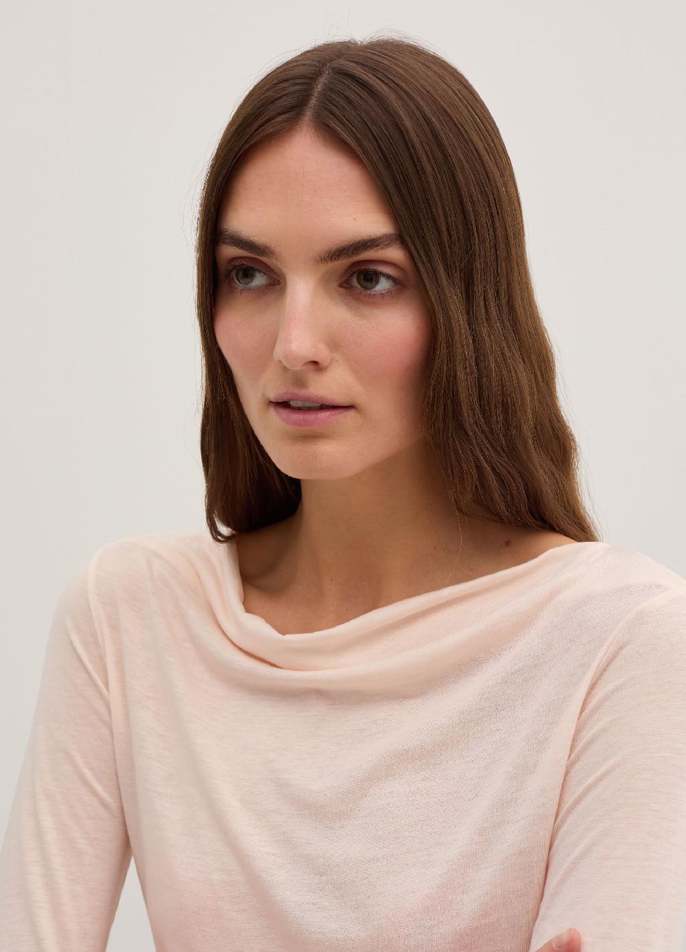 Stefanel T-shirt A Maniche Lunghe In Jersey