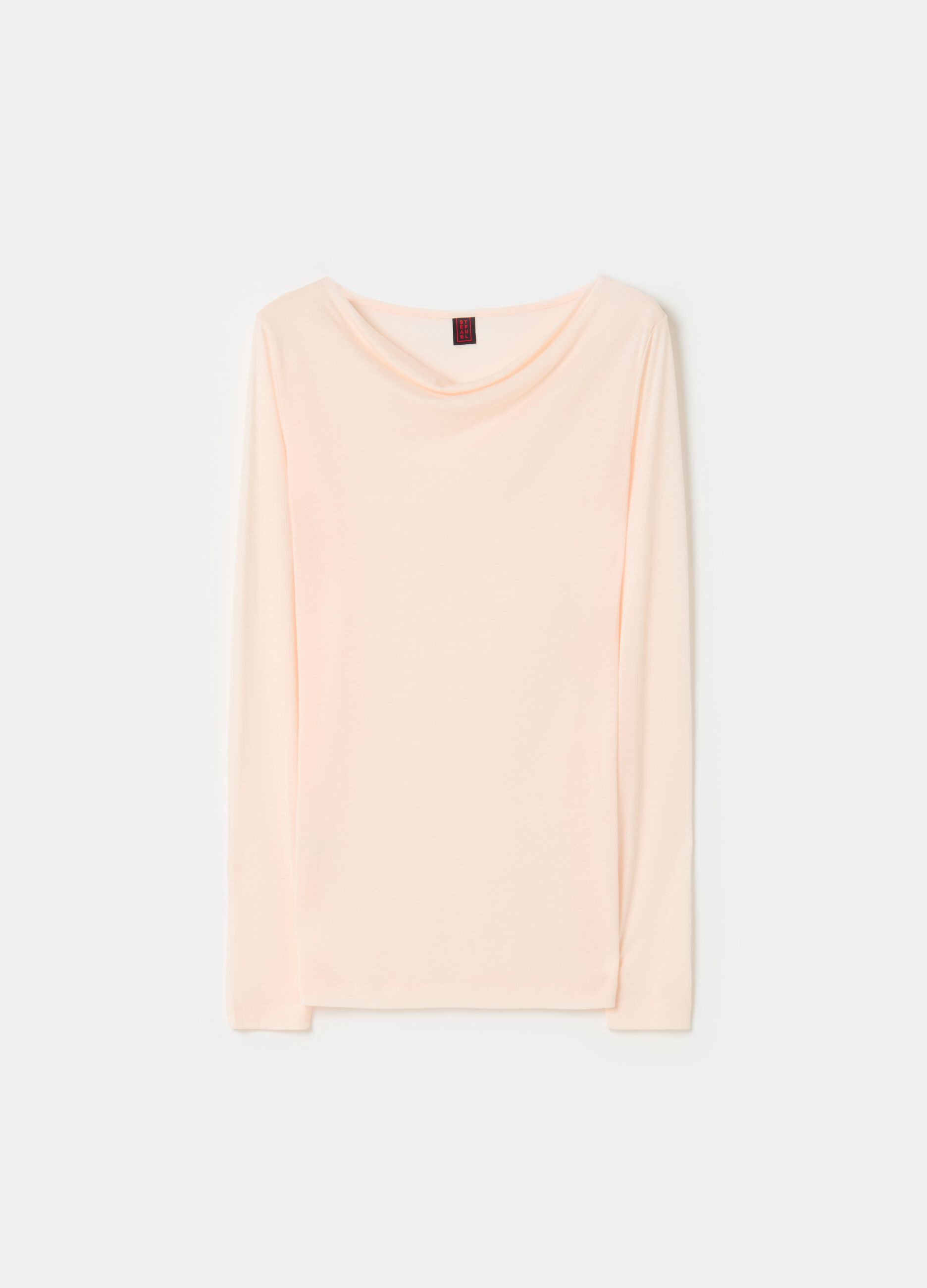 Stefanel T-shirt A Maniche Lunghe In Jersey