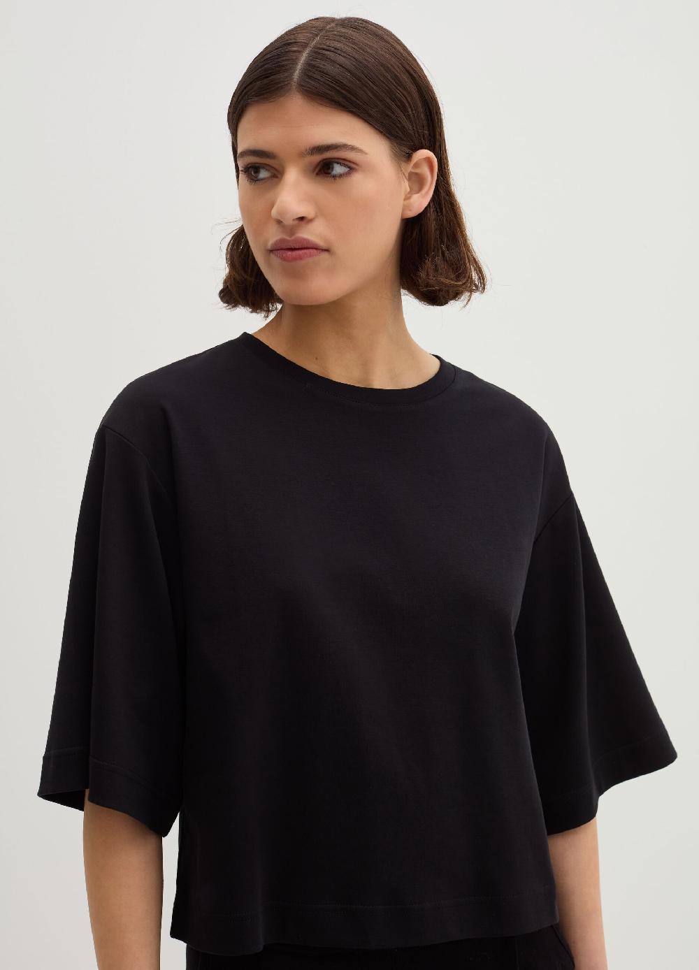 Stefanel T-shirt Boxy Fit In Cotone