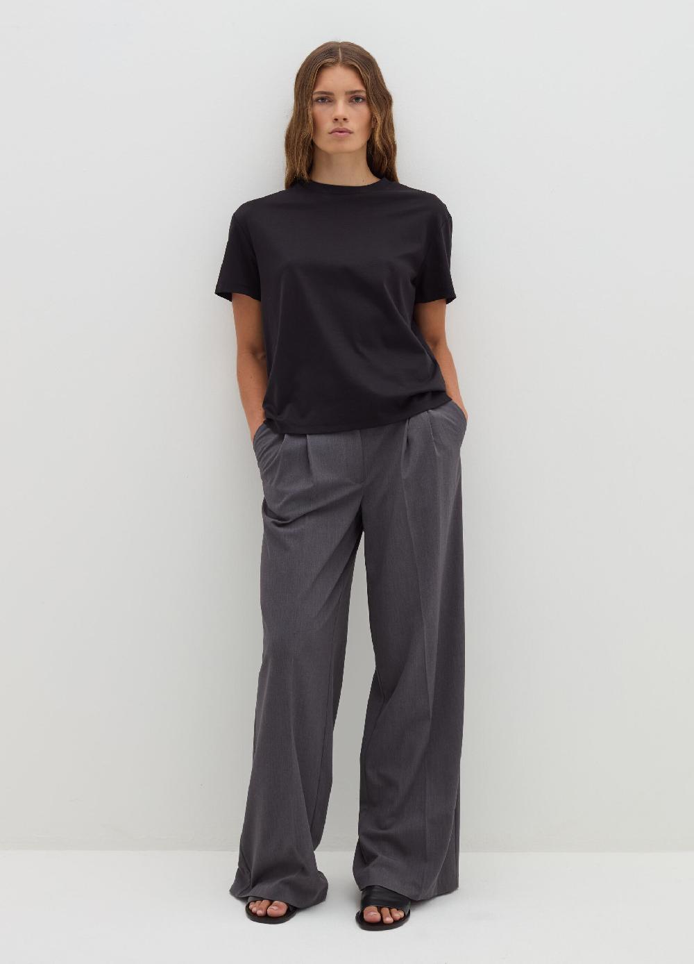 Stefanel T-shirt in jersey con scollo rotondo