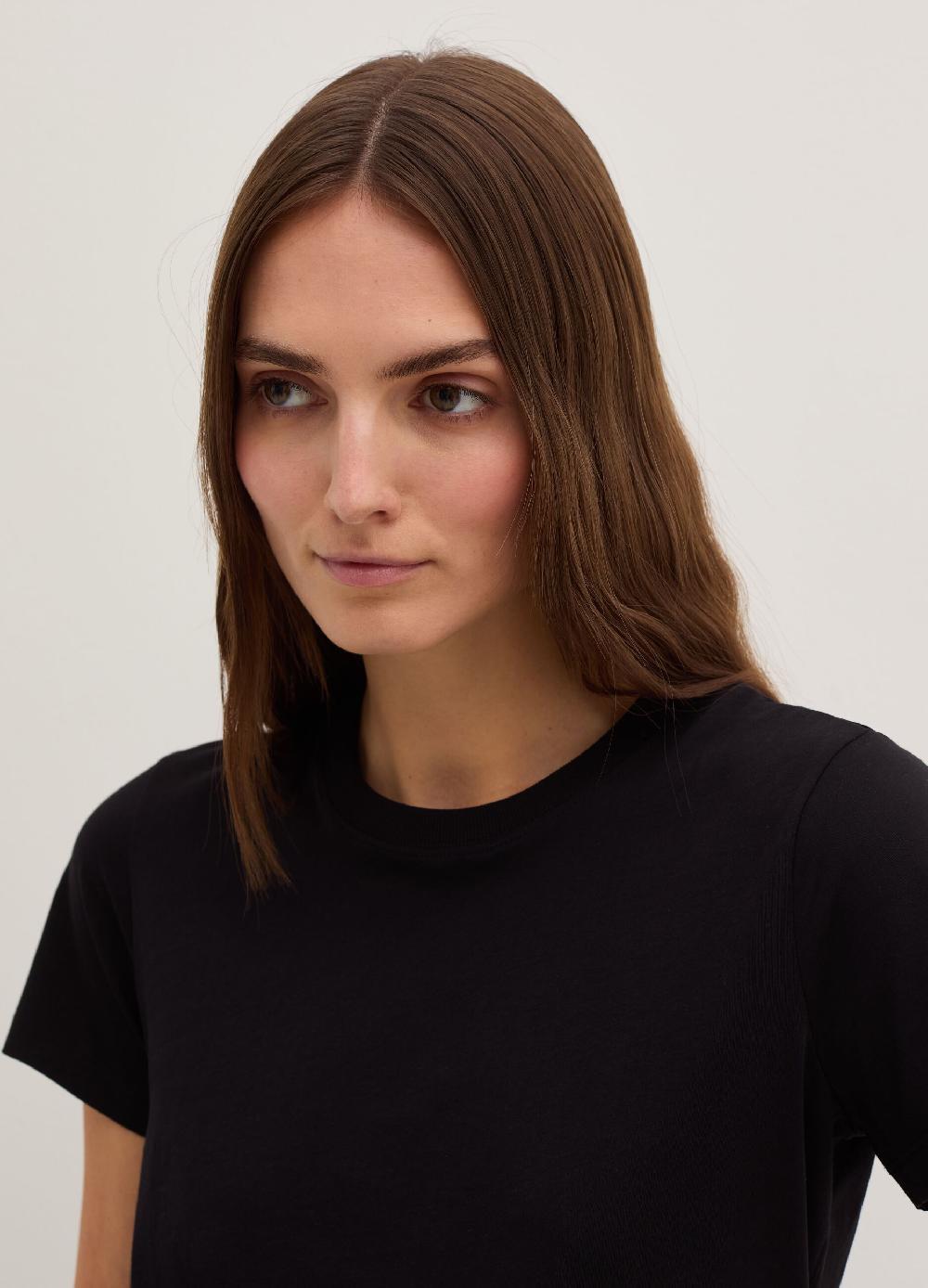 Stefanel T-shirt In Jersey Di Cotone Supima