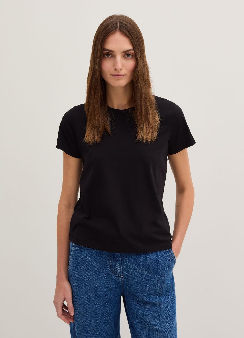 Stefanel T-shirt in jersey di cotone Supima