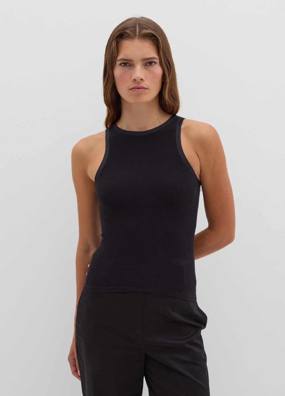 Stefanel Tank top a costine