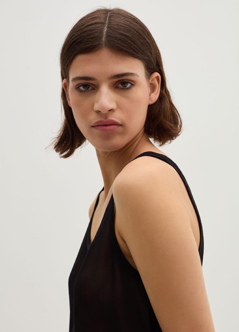 Stefanel Top In Georgette