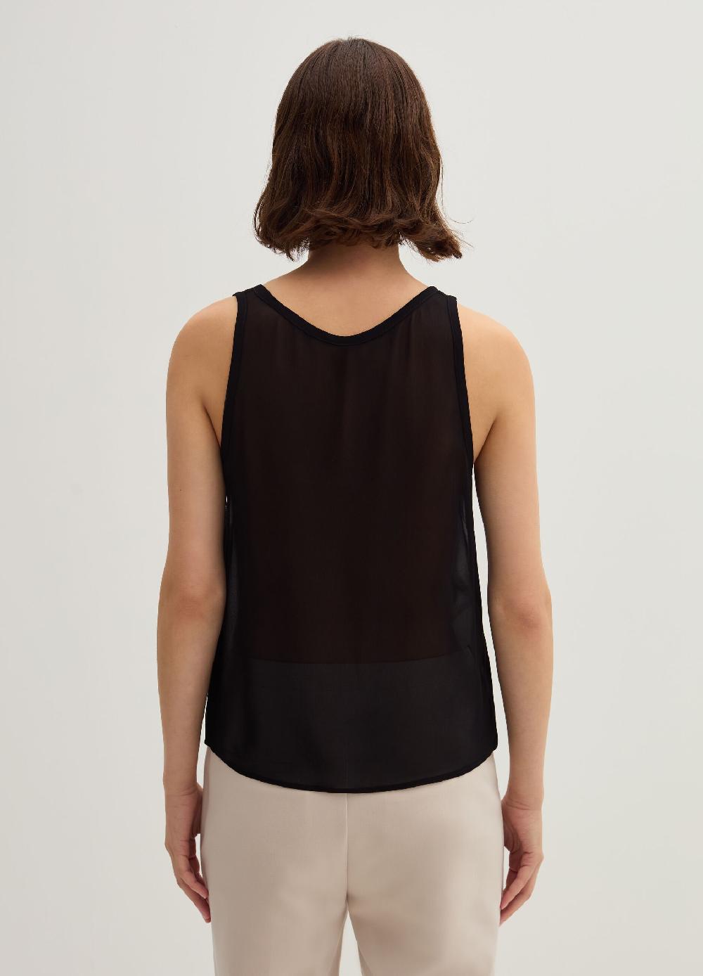 Stefanel Top In Georgette