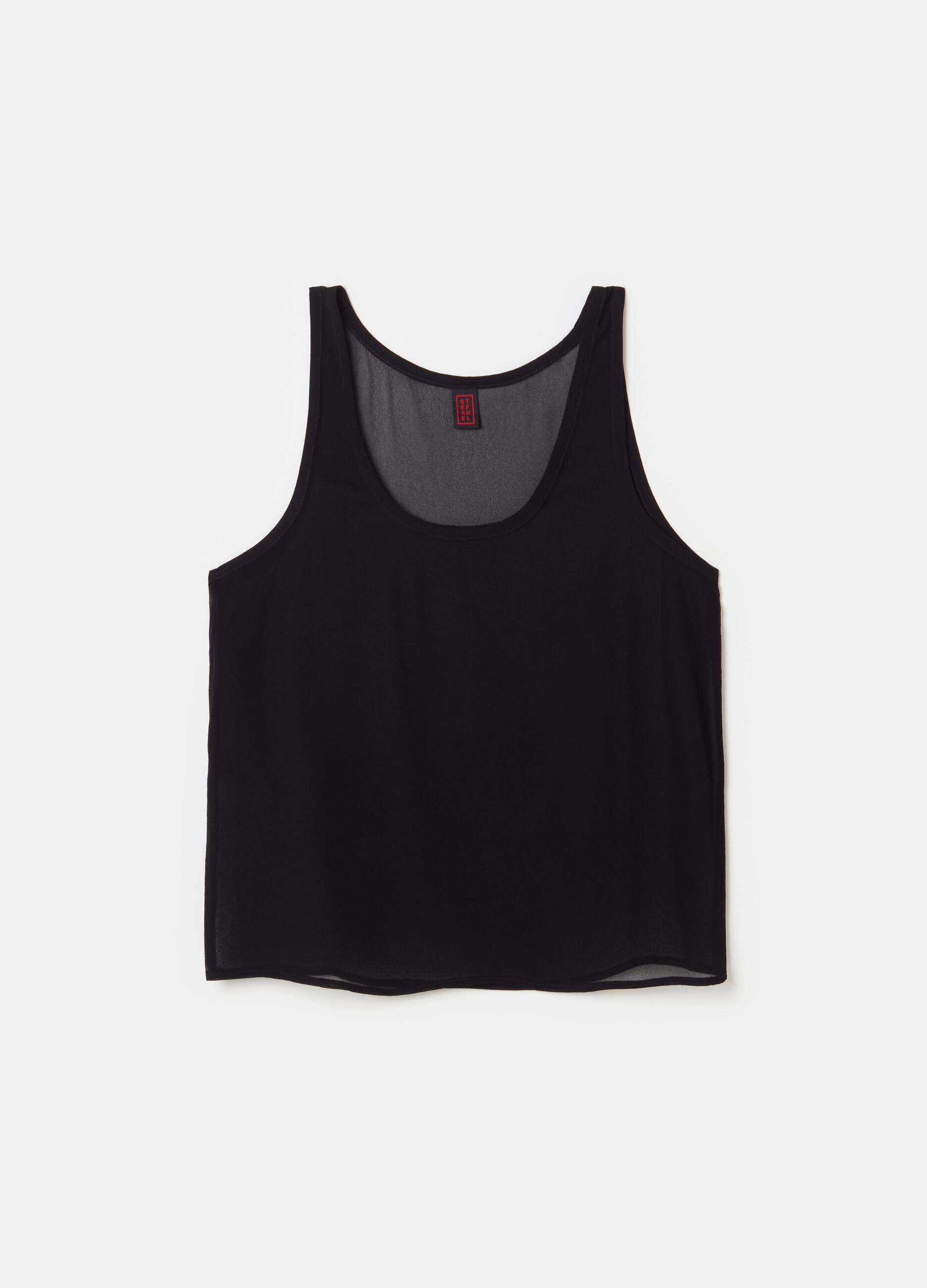 Stefanel Top In Georgette