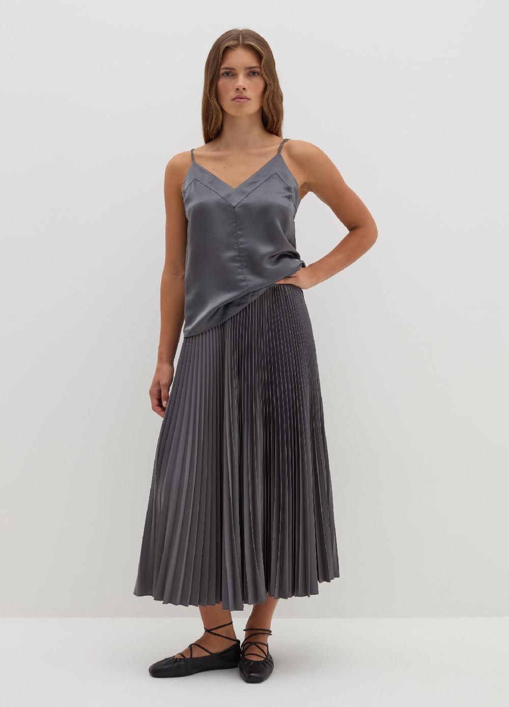 Stefanel Top in viscosa e seta