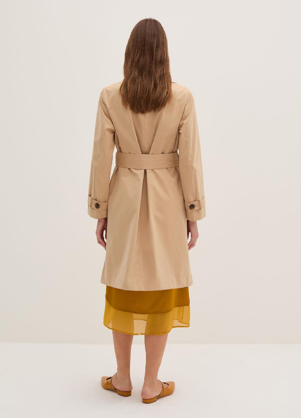 Stefanel Trench Lungo Con Cintura