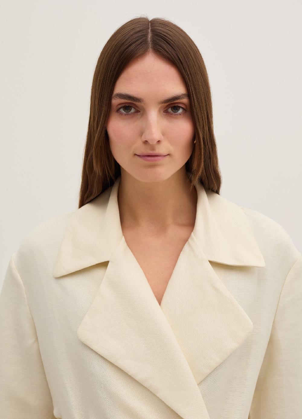 Stefanel Trench Lungo Con Cintura