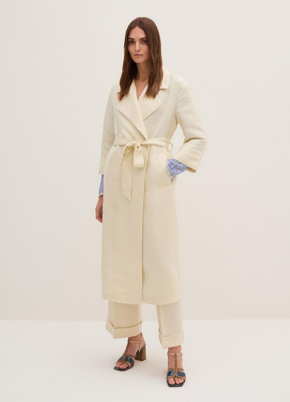 Stefanel Trench lungo con cintura