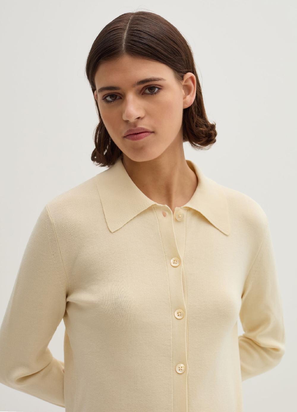 Stefanel Vestito Corto Chemisier In Maglia