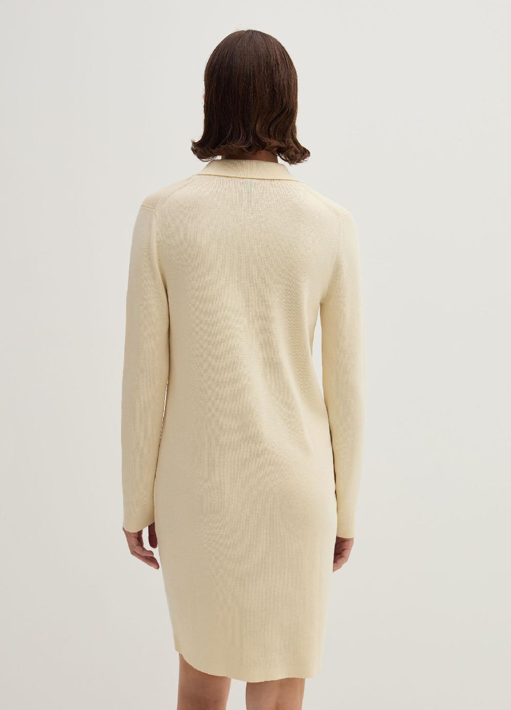 Stefanel Vestito Corto Chemisier In Maglia