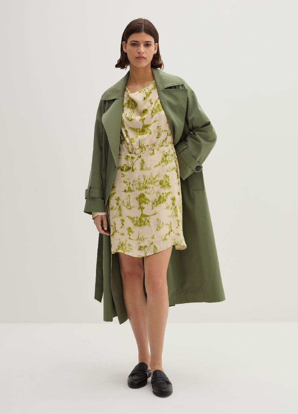 Stefanel Vestito corto stampato in satin