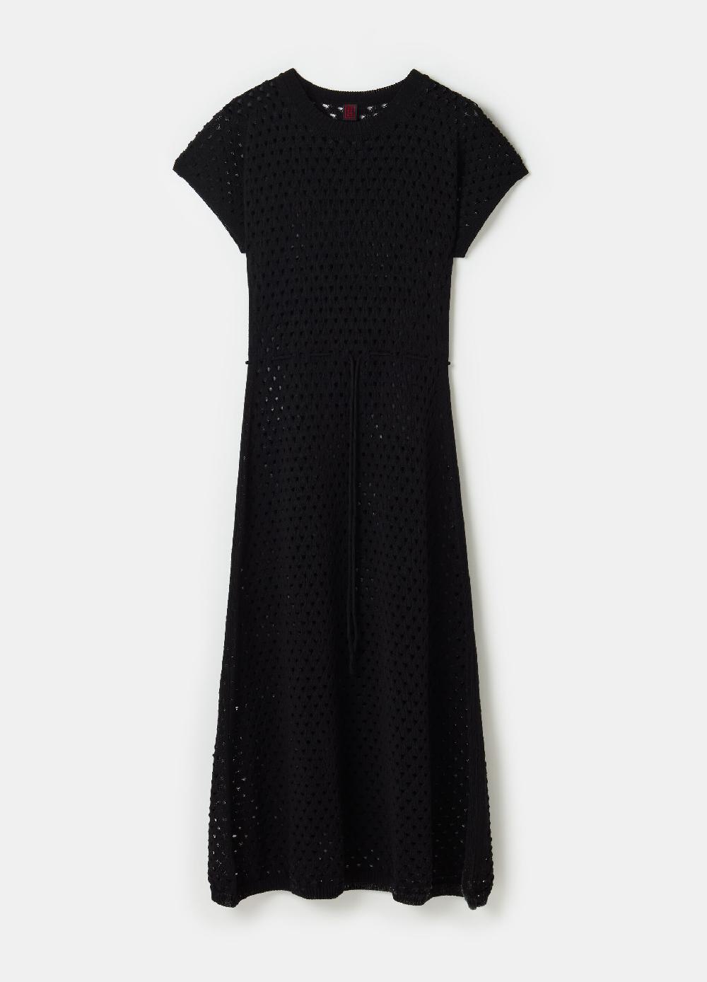 Stefanel Vestito Lungo In Cordonetto