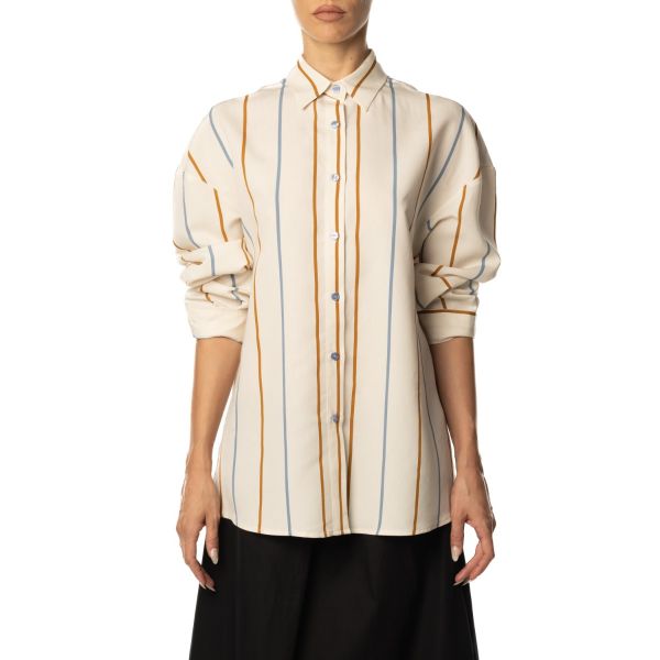 Stella Jean CAMICIA A RIGHE