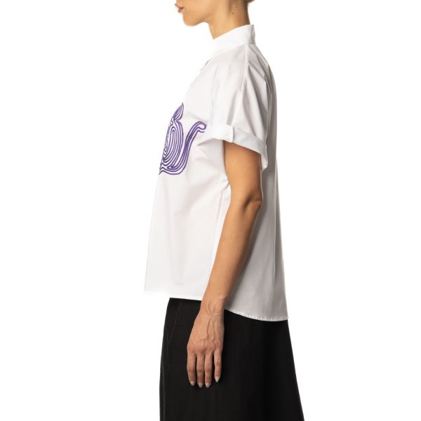 Stella Jean CAMICIA CON RICAMO CORNELY