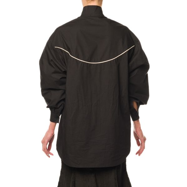 Stella Jean CAMICIA CON RICAMO E FRANGE