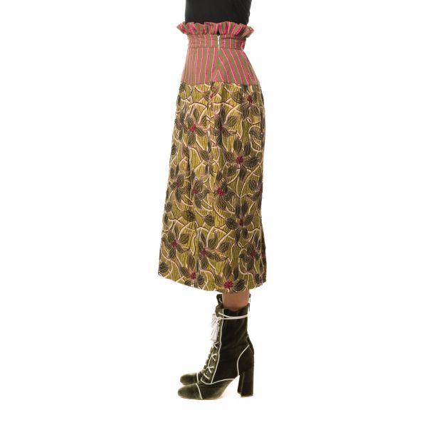 Stella Jean GONNA FLOREALE JACQUARD