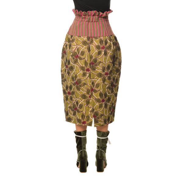 Stella Jean GONNA FLOREALE JACQUARD