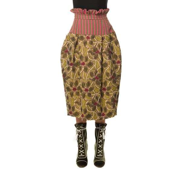 Stella Jean GONNA FLOREALE JACQUARD