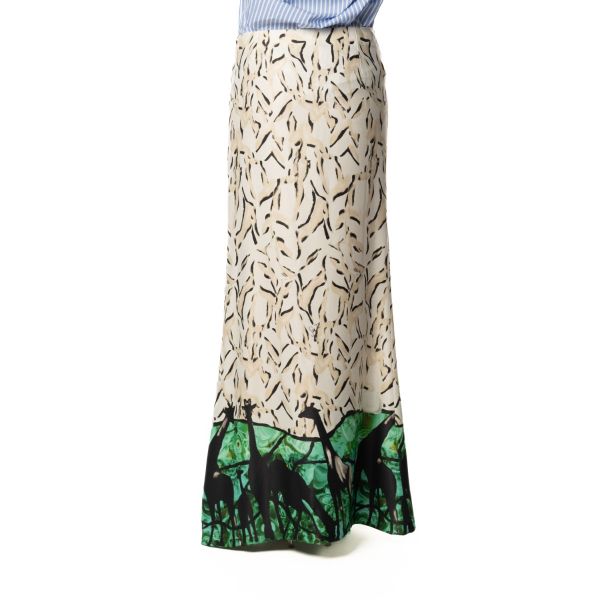 Stella Jean GONNA STAMPA GIRAFFE