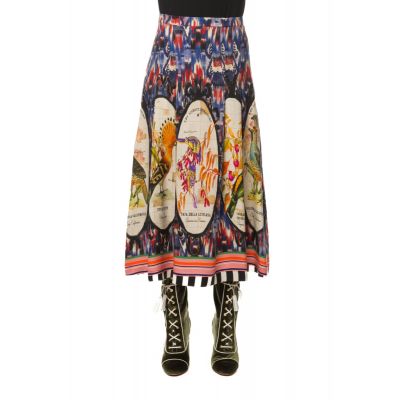 Stella Jean GONNA STAMPATA