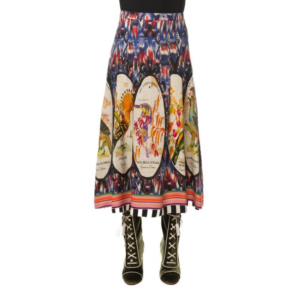 Stella Jean GONNA STAMPATA