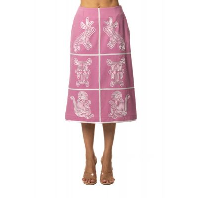 Stella Jean LONGUETTE CON RICAMO CORNELY