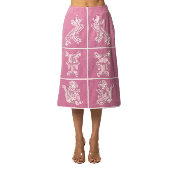 Stella Jean LONGUETTE CON RICAMO CORNELY